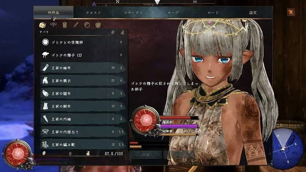 【3D游戏/官中/动态】落日の姫騎士ウェペリト〜どの種族の精子でも受精する呪いの淫紋〜 官方中文体验版【6G】【微云网盘/直链】