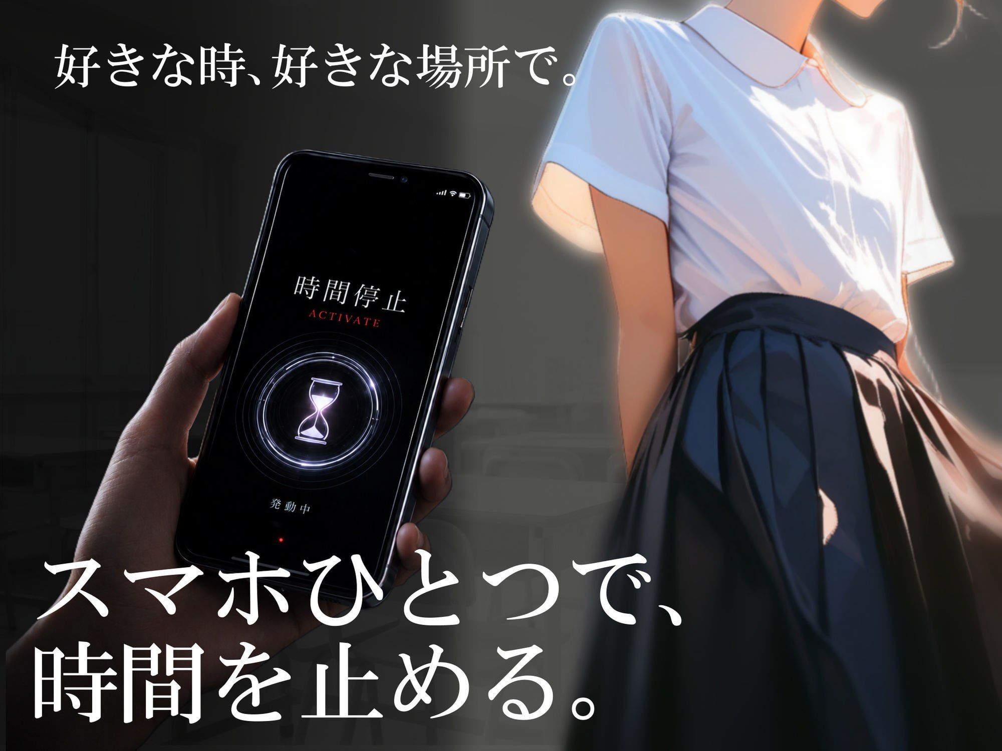 时间停止的学校2/時が止まった学校で2 双端 汉化版 预览图